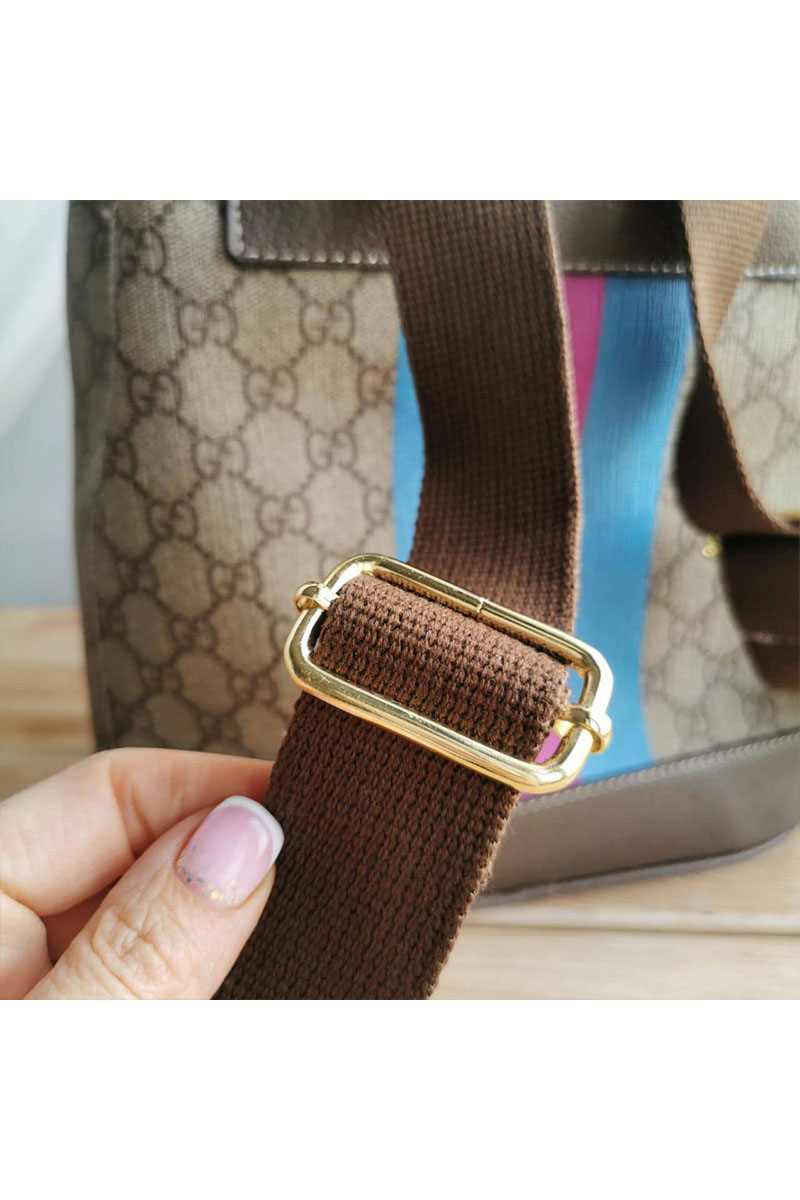 Gucci Кожаный рюкзак with interlocking G 26.5x30 см