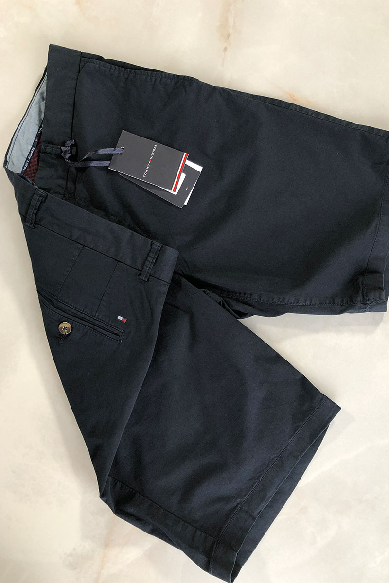 Tommy Hilfiger Мужские тёмно-синие шорты