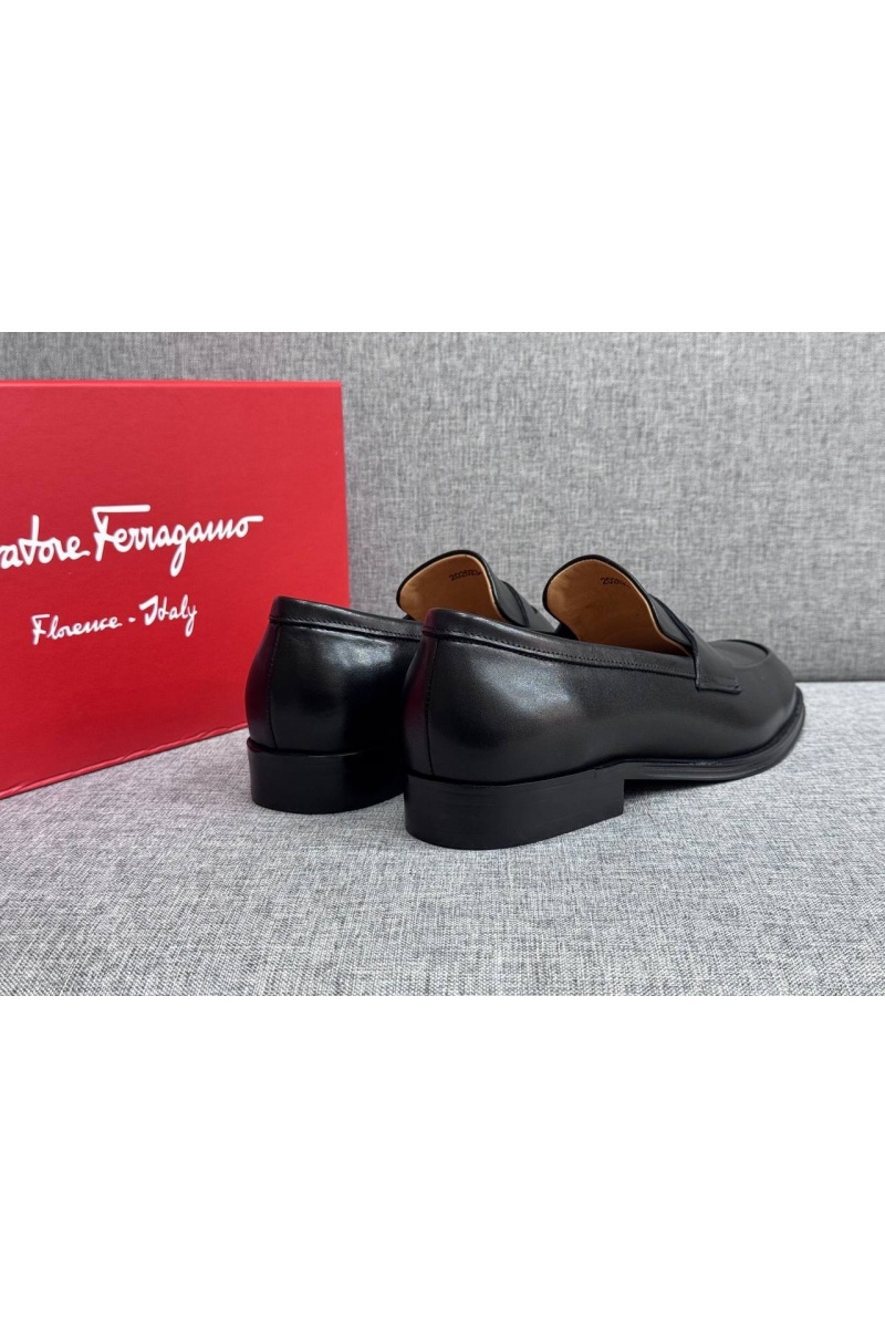 Salvatore Ferragamo Мужские кожаные лоферы