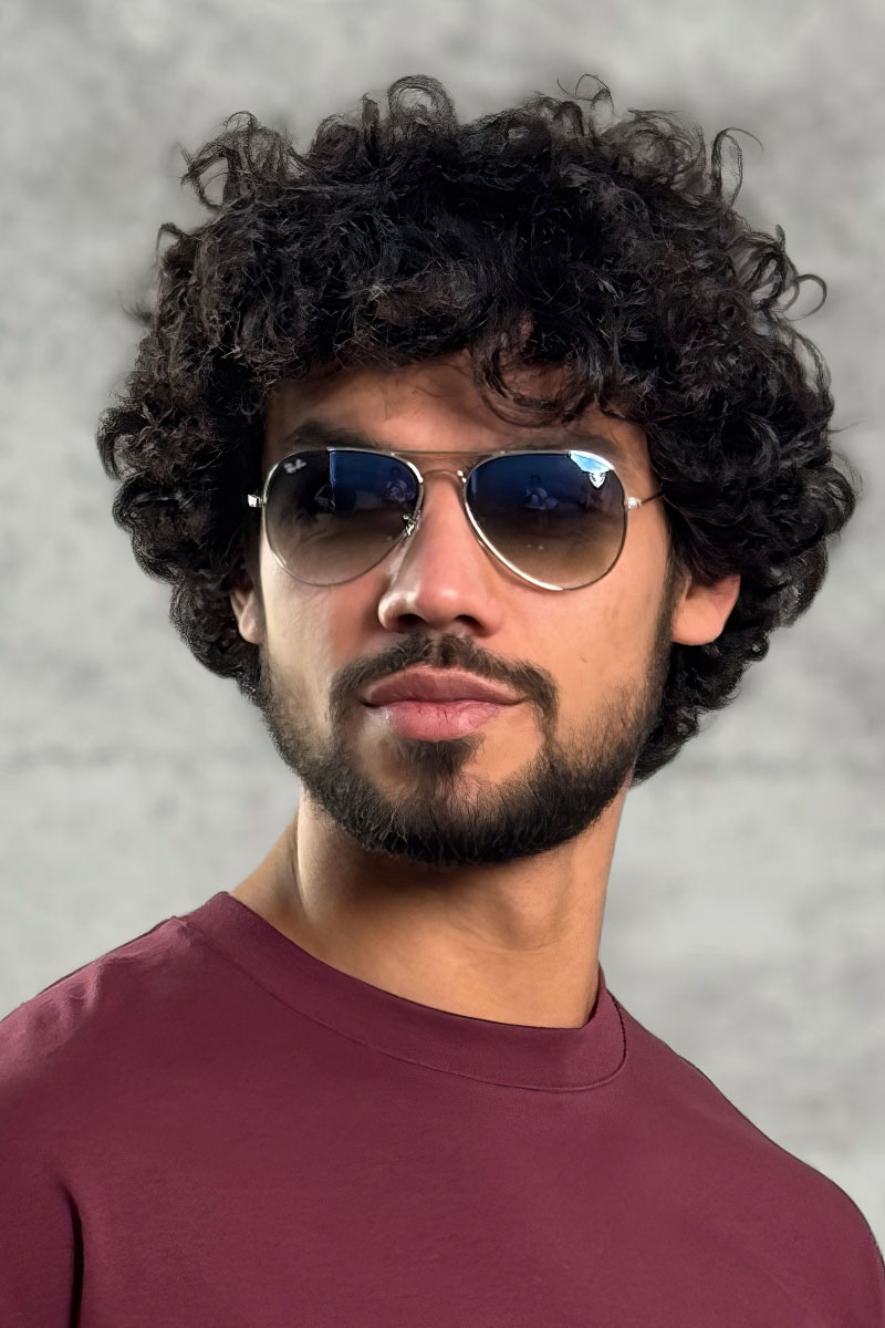 Ray-Ban Солнцезащитные очки Aviator Large Metal - Blue 