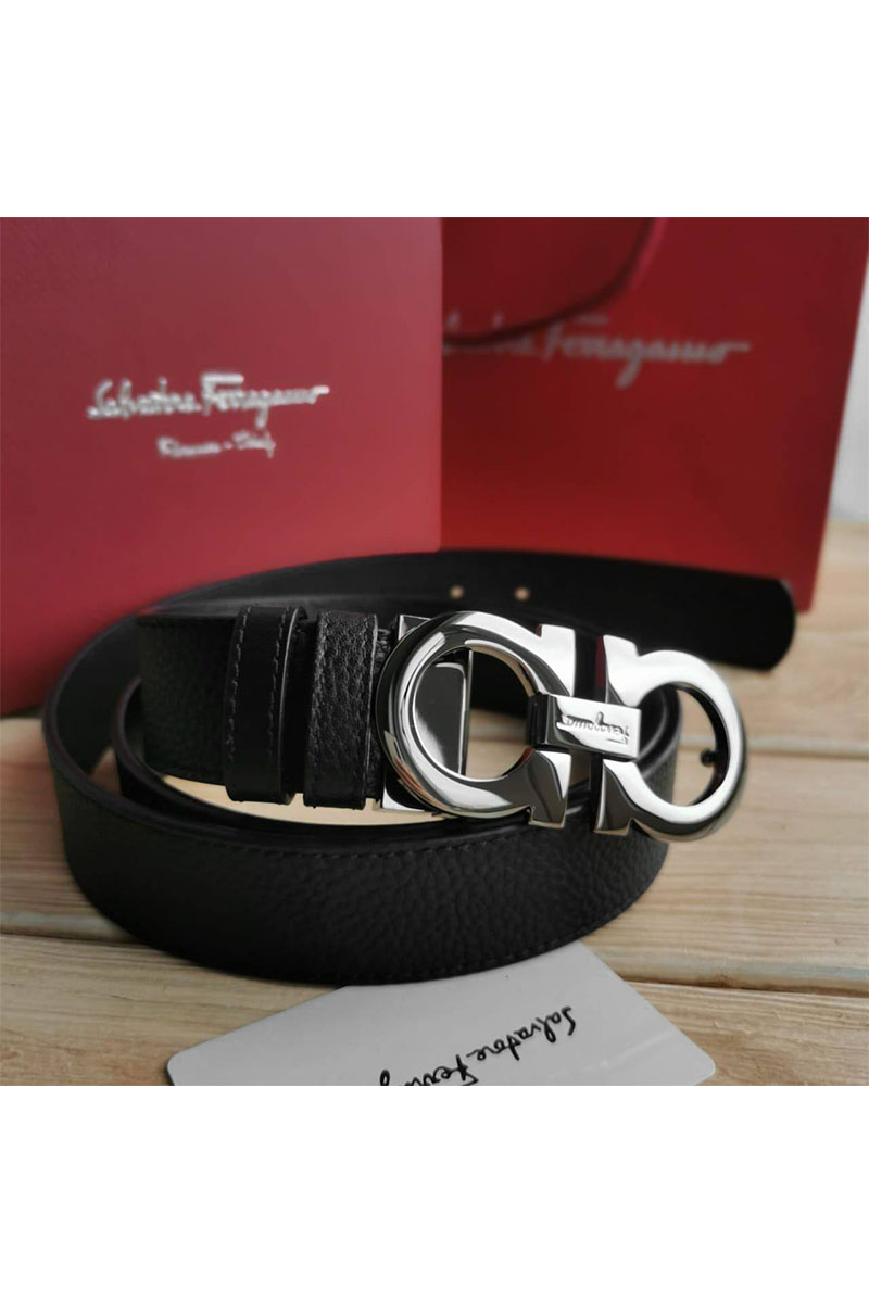 Salvatore Ferragamo Кожаный ремень (длина 100 / 105 / 110 см)