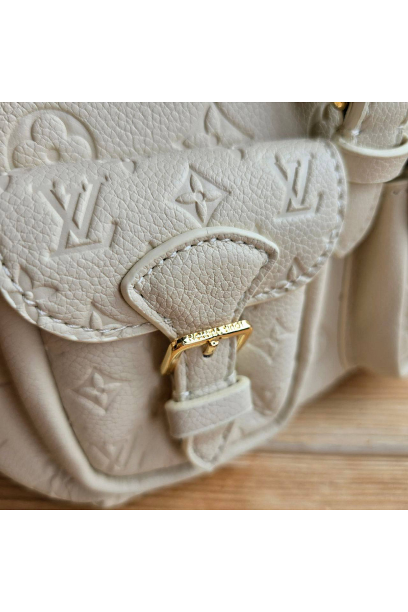 Lоuis Vuittоn Кожаный рюкзак Monogram Empreinte 22x22 - Beige