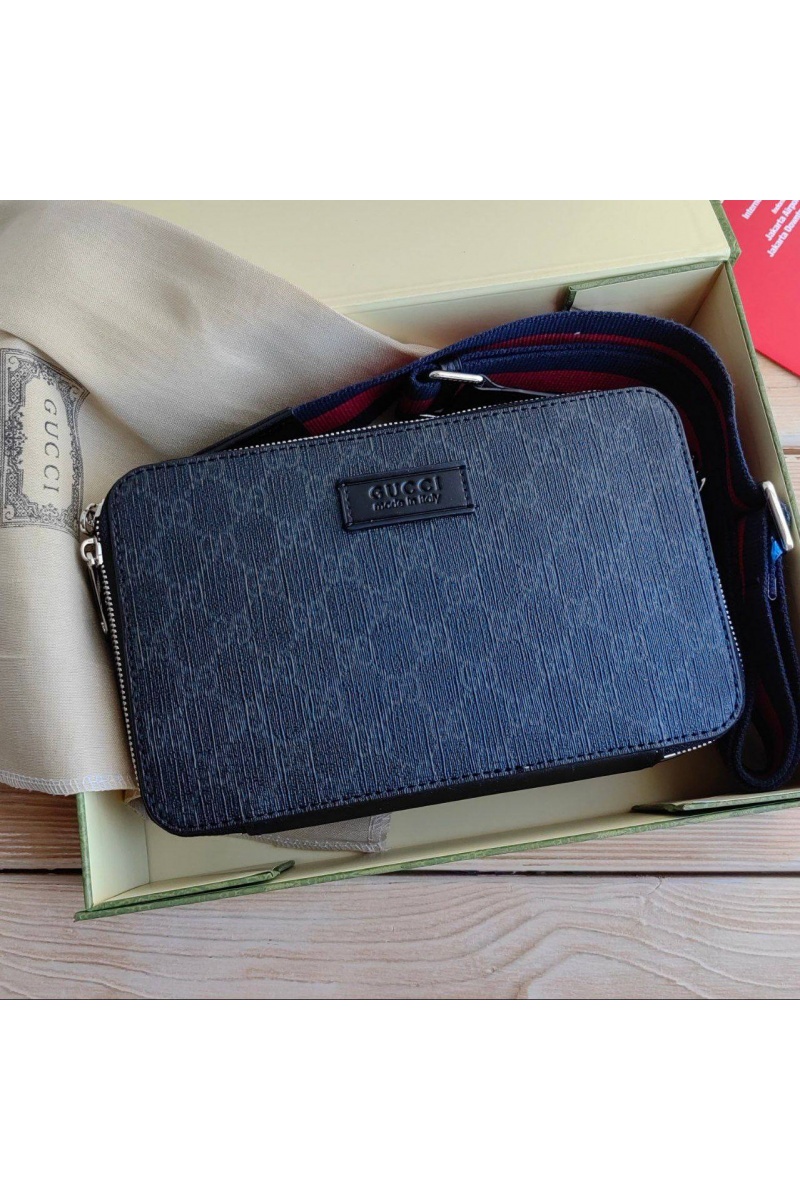 Gucci Мужская сумка на плечо с узором GG Supreme 22x14 см