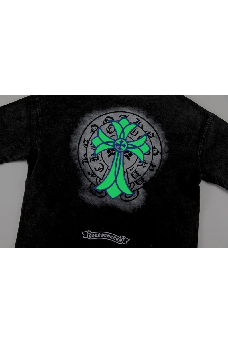 Designer Clothing Чёрная оверсайз футболка Gothic logo 