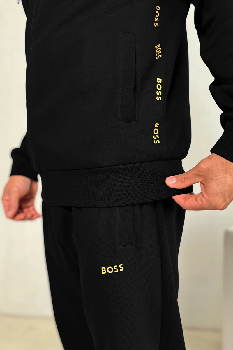 Hugо Воss Мужской чёрный костюм