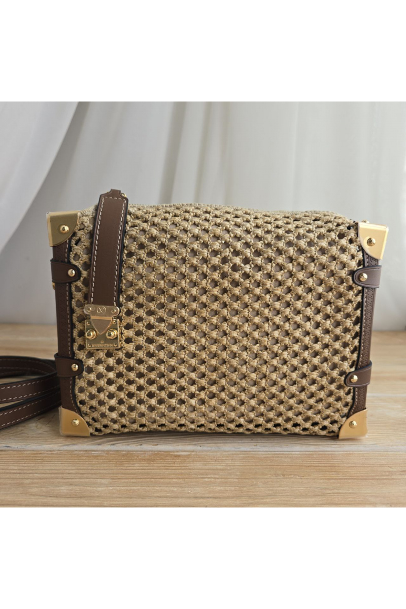 Lоuis Vuittоn Кожаная сумка Side Trunk MM 22x16 см
