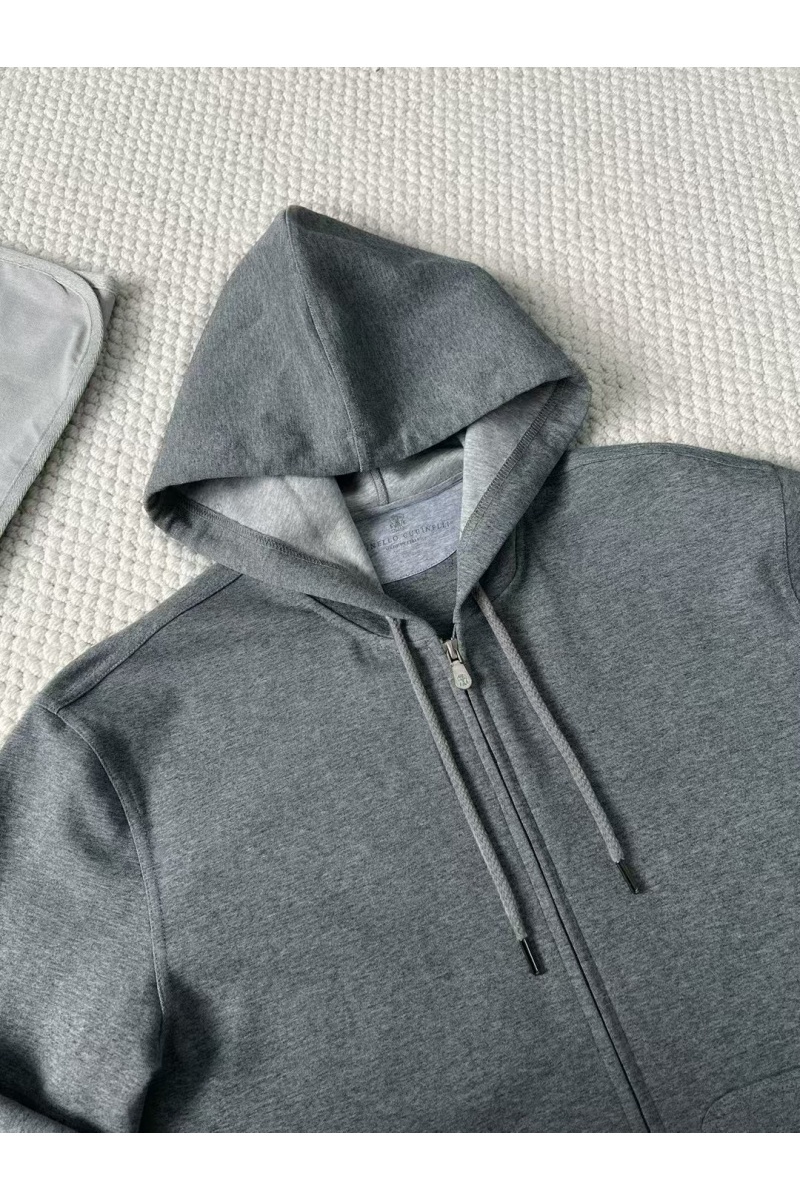 Brunеllо Сuсinеlli Кофта на молнии Premium - Grey