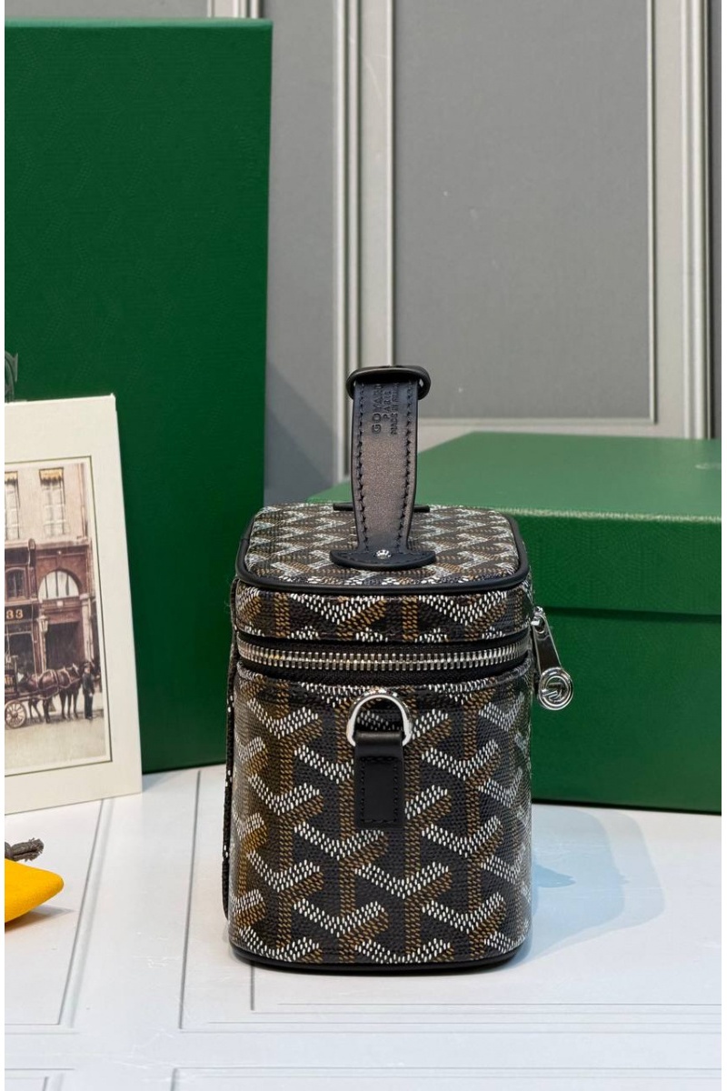 Designer Clothing Кожаная сумка Goyard Muse Mini Vanity ​premium 16,5x10,5x8 см