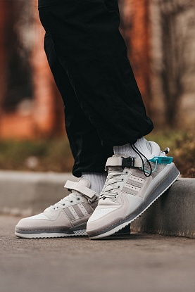 Кроссовки Bad Bunny x Forum Low - Light Grey