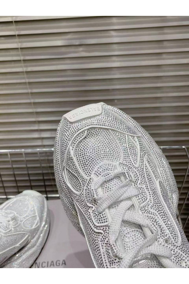 Balenciaga Женские кроссовки 3XL Rhinestones premium