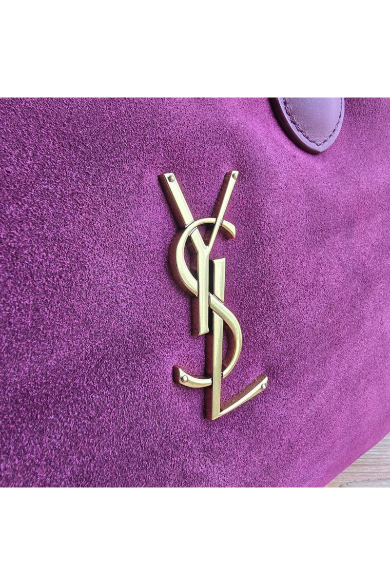Yves Saint Laurent Замшевая сумка 39x23 см