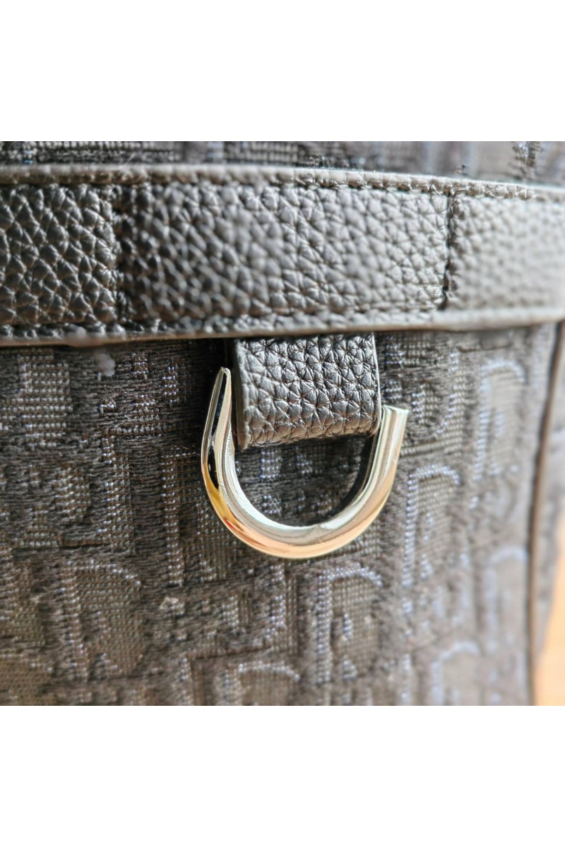 Dior Рюкзак Oblique Jacquard 39x30 см - Black