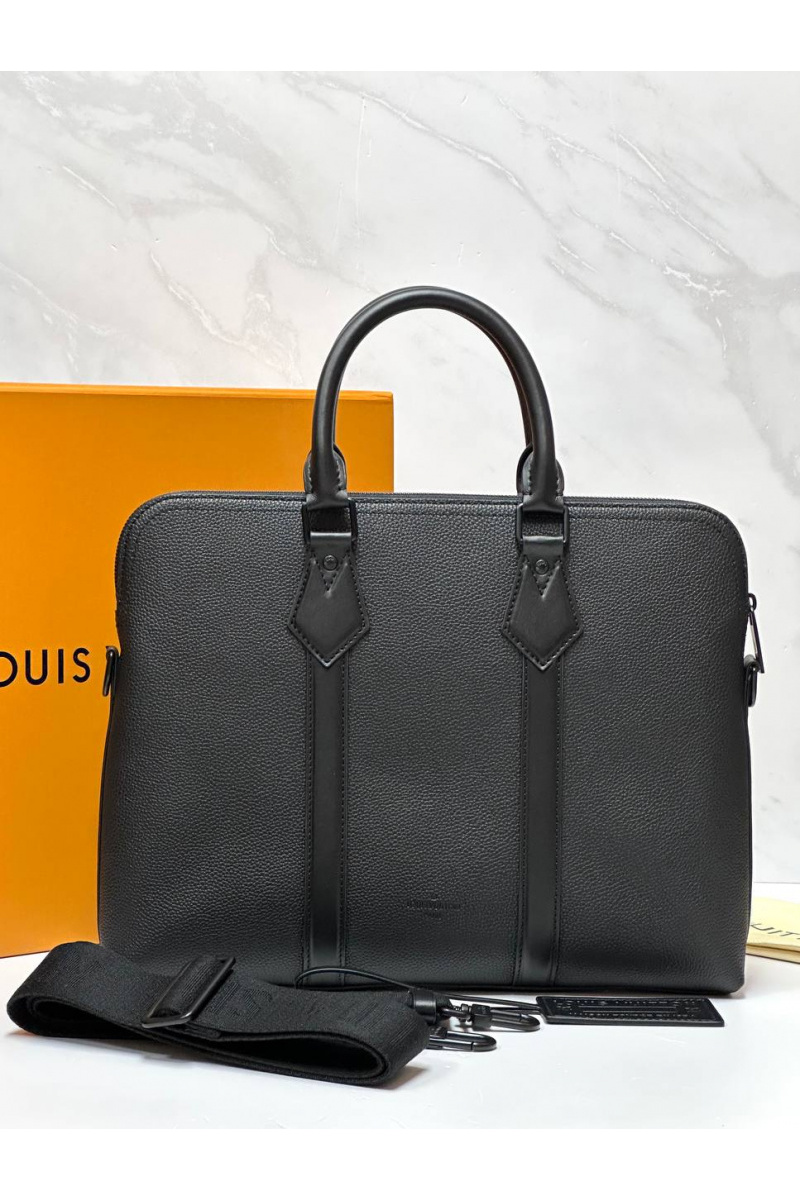 Lоuis Vuittоn Кожаный портфель Takeoff premium 39x29x7 см