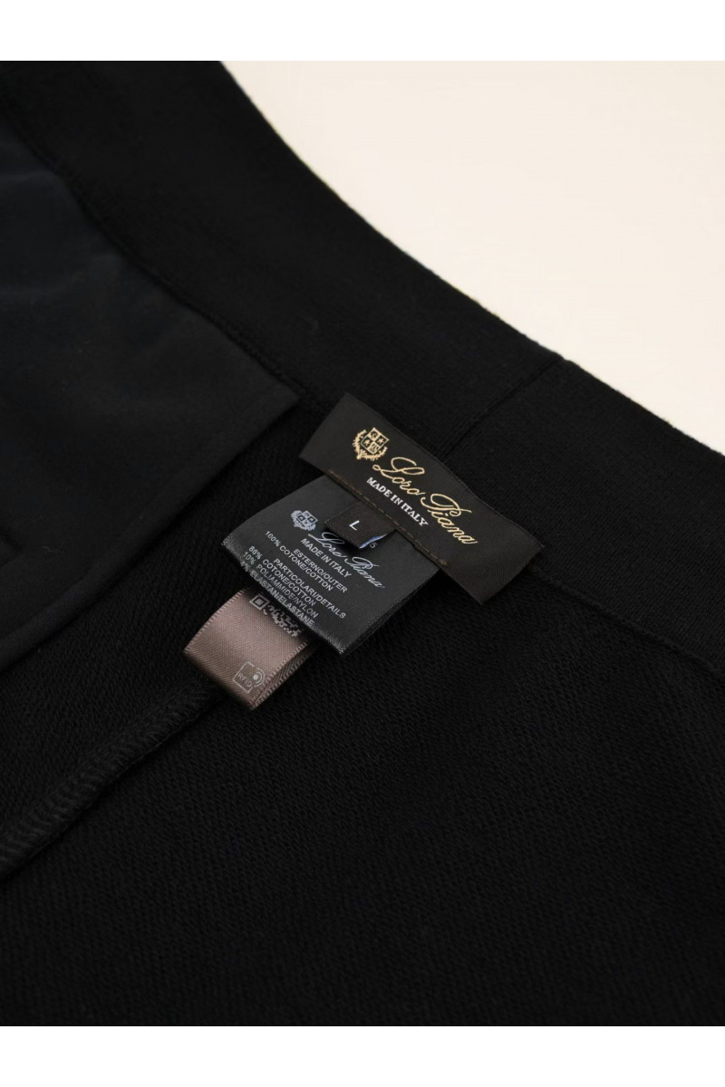 Loro Piana Мужские чёрные шорты premium
