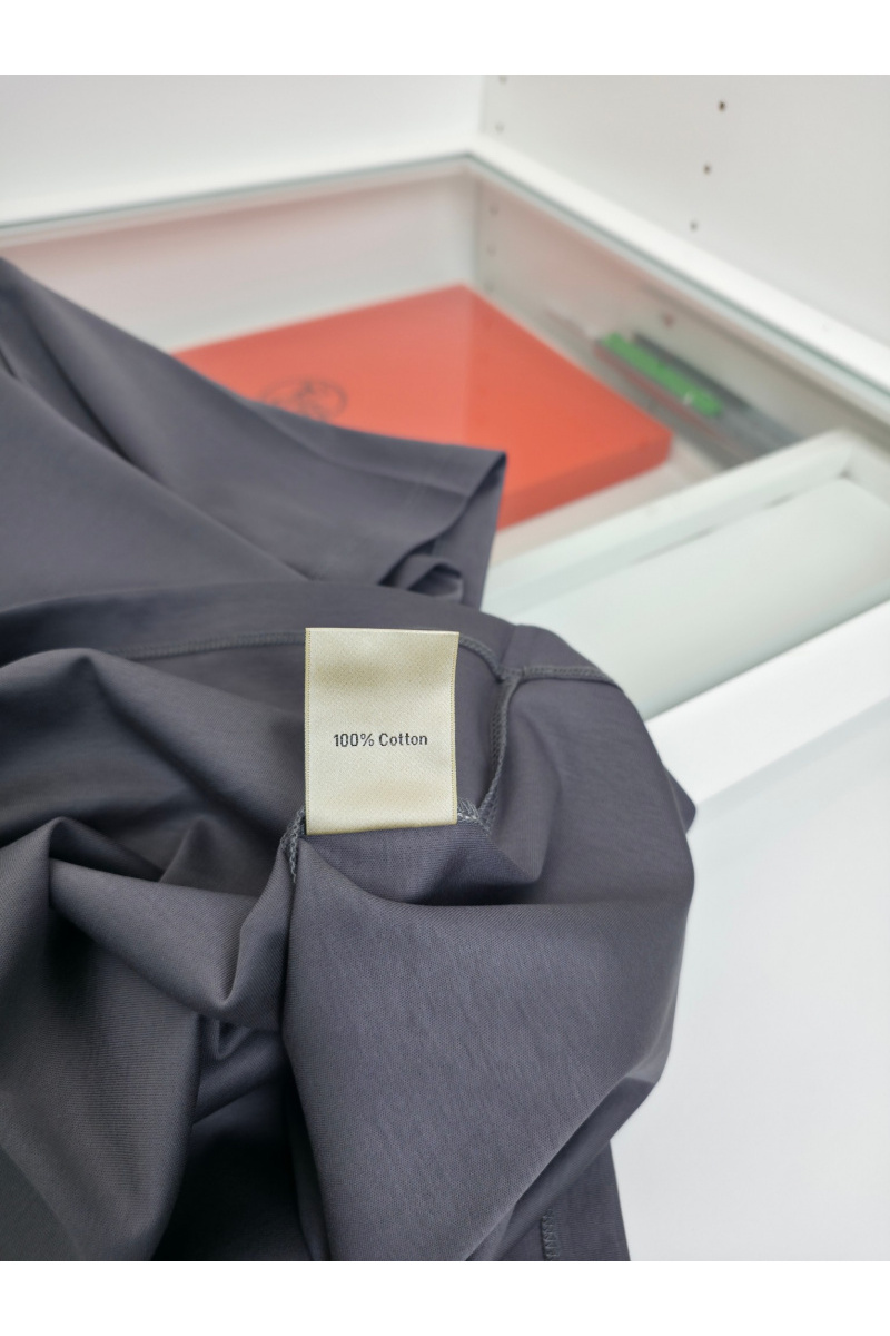 Hermes Мужская серая футболка premium