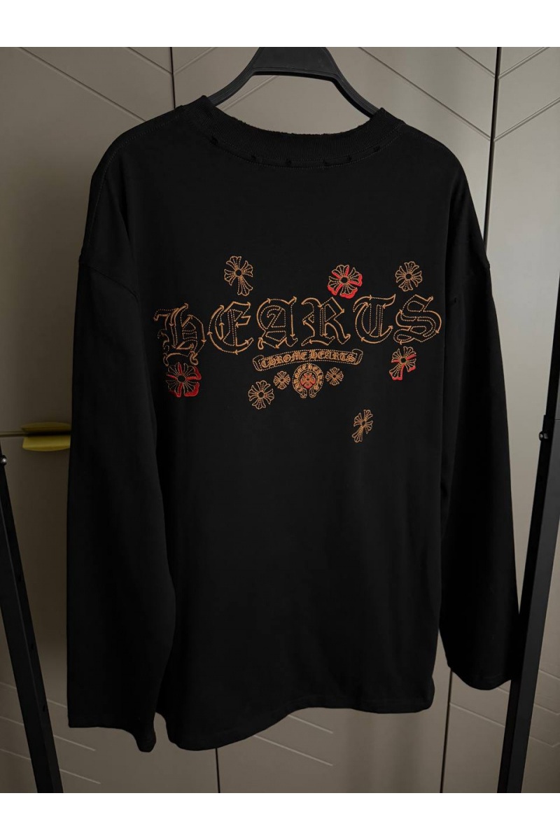 Chrome Hearts Женский трикотажный лонгслив Premium - Black