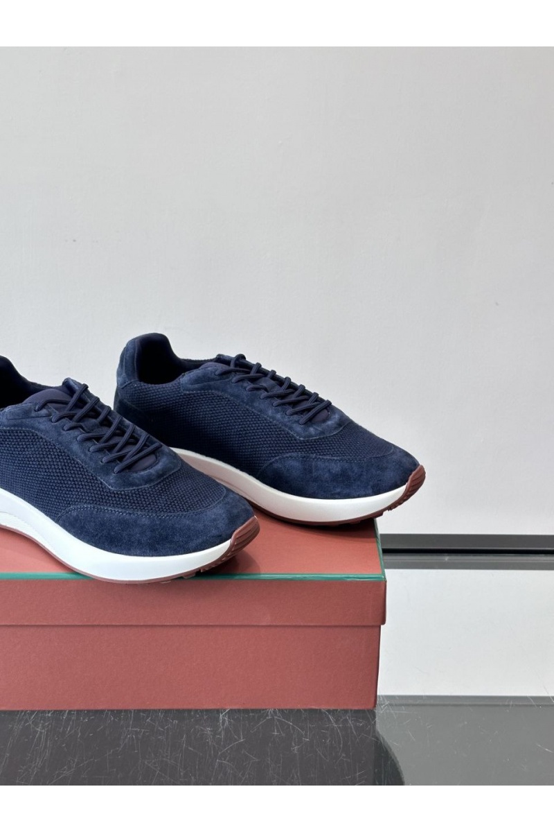 Loro Piana Мужские кроссовки Week End Walk - Navy