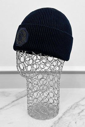 Шапка logo-embroidered - Navy