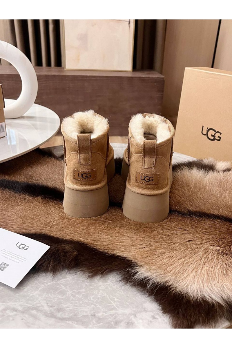 UGG Женские ботинки Classic Ultra Mini Platform - Chestnut