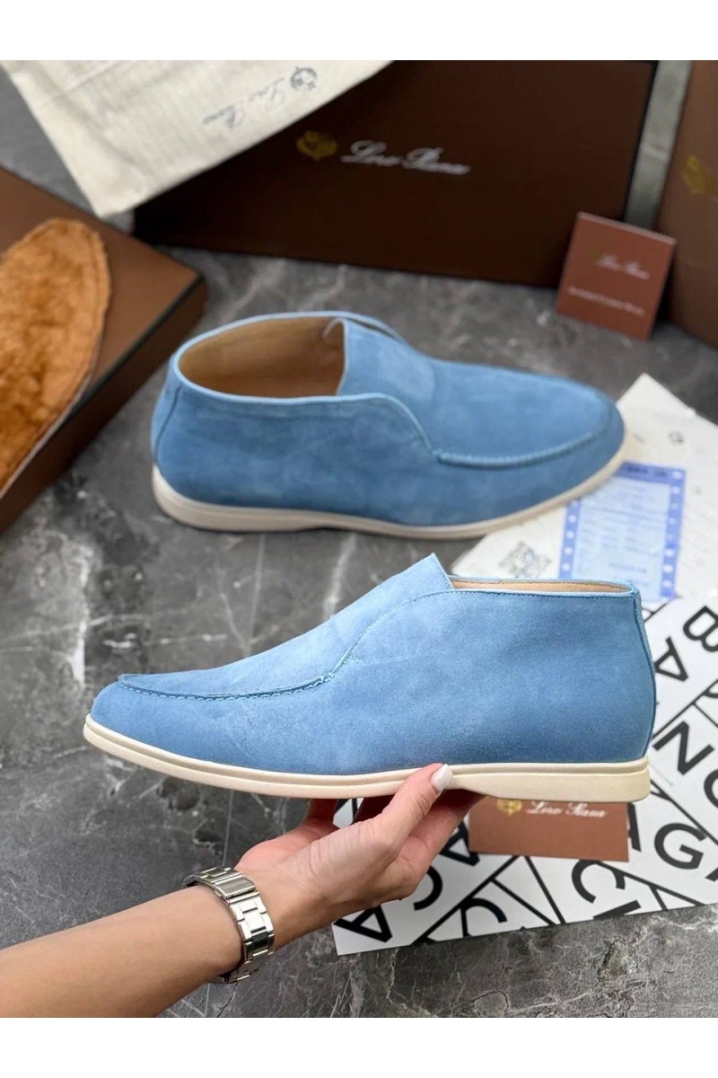 Loro Piana Мужские лоферы с меховой стелькой