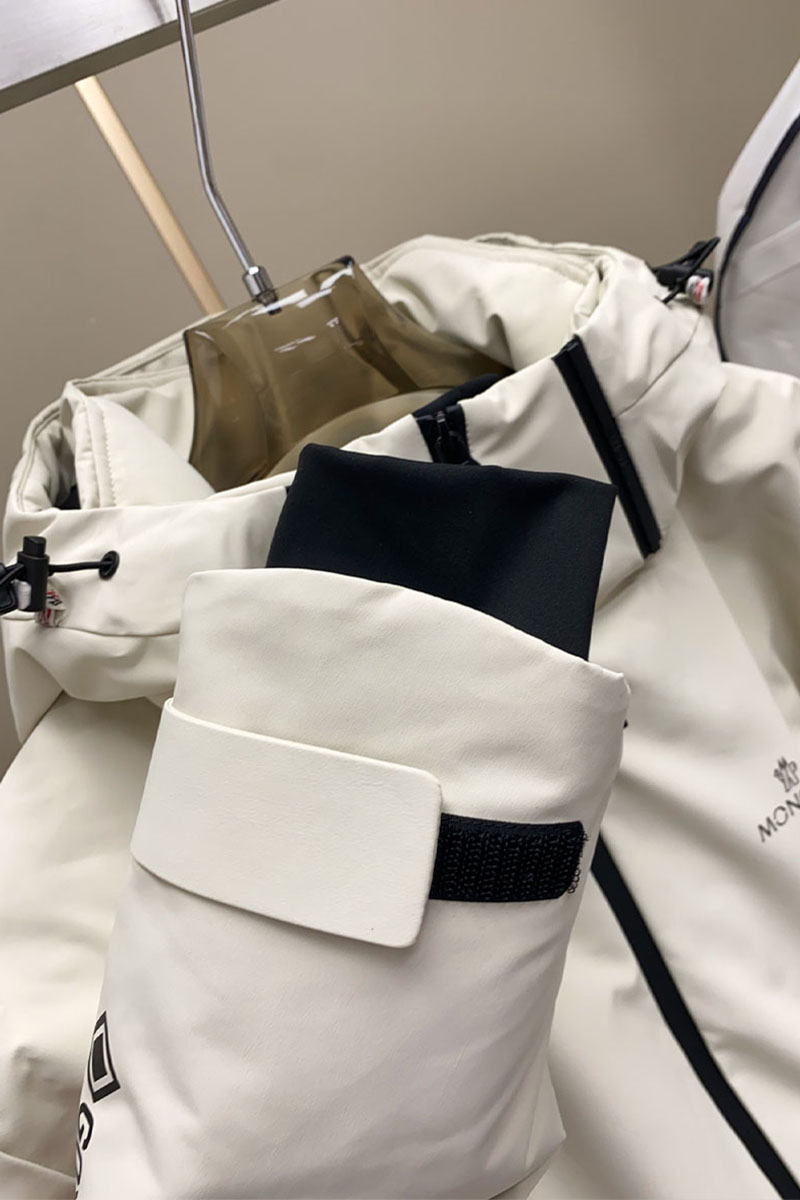 Moncler Пуховик Grenoble Gore-Tex - White Dove