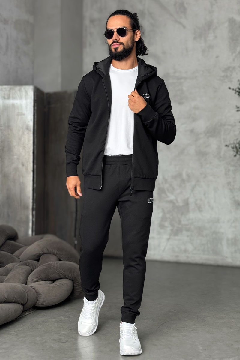 Moncler Чёрный спортивный костюм 