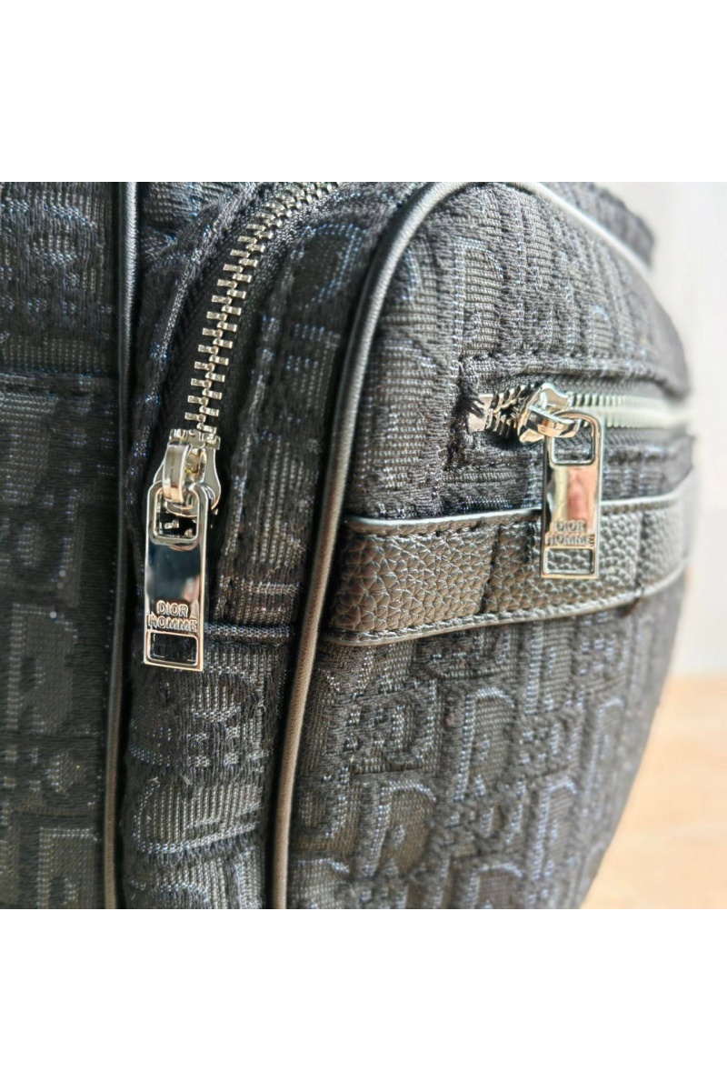 Dior Рюкзак Oblique Jacquard 39x30 см - Black