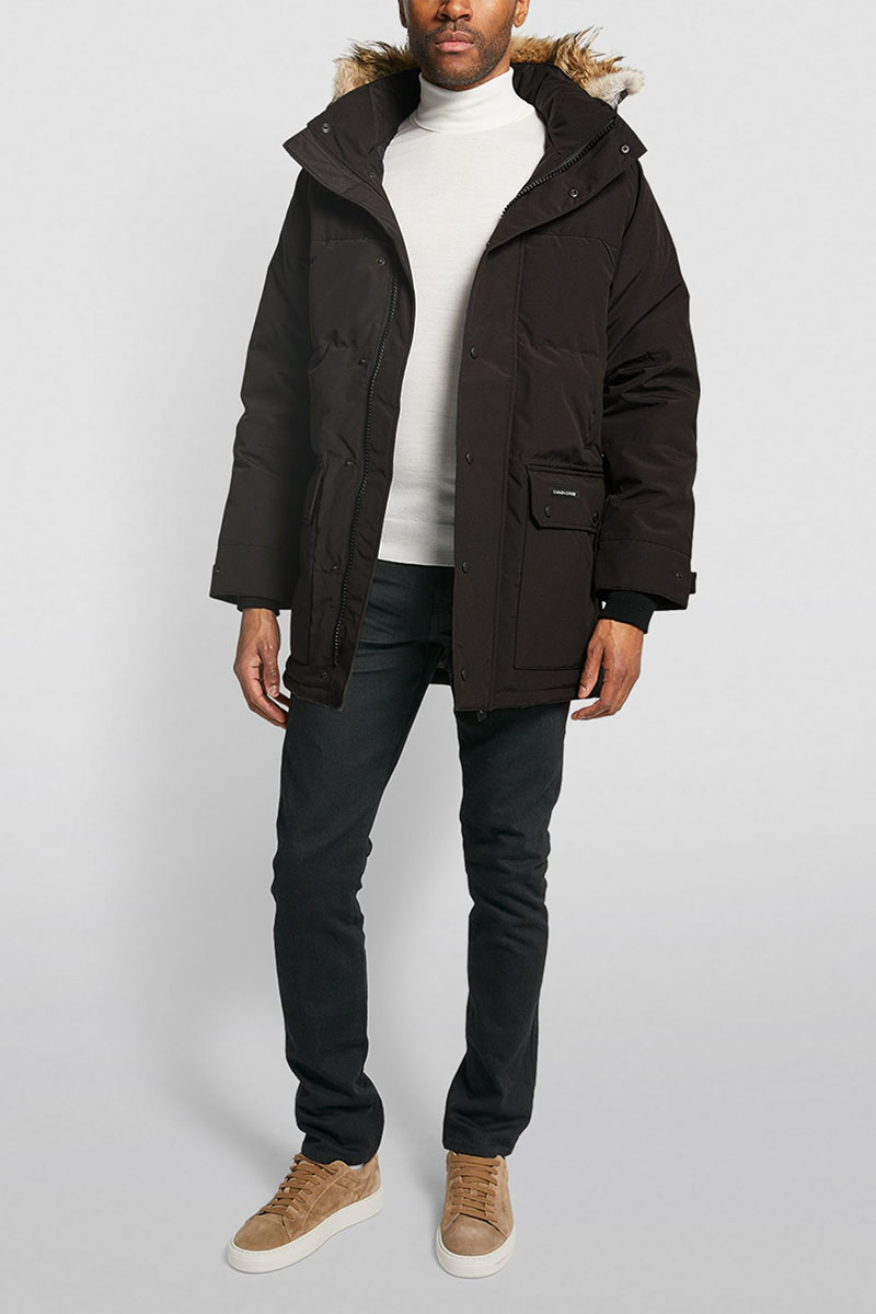 Canada Goose Парка чёрного цвета Emory