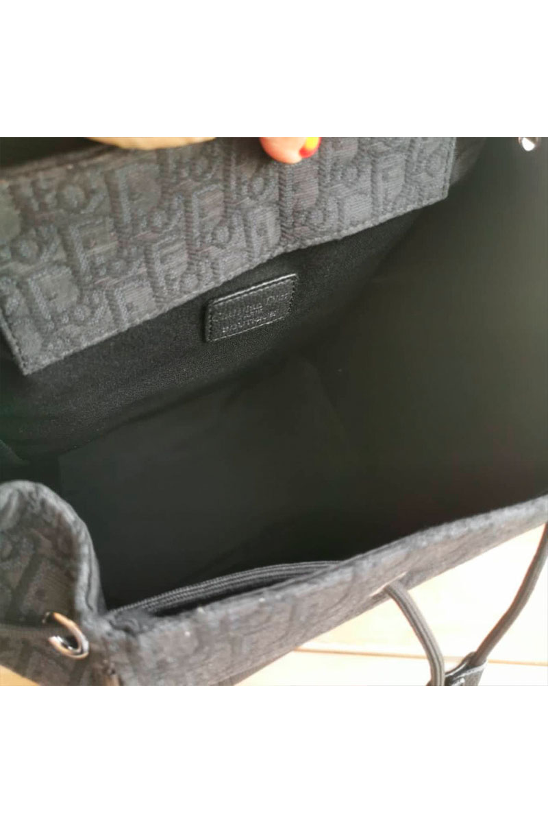 Dior Рюкзак Oblique Jacquard Saddle 40x28 см (2 расцветки)