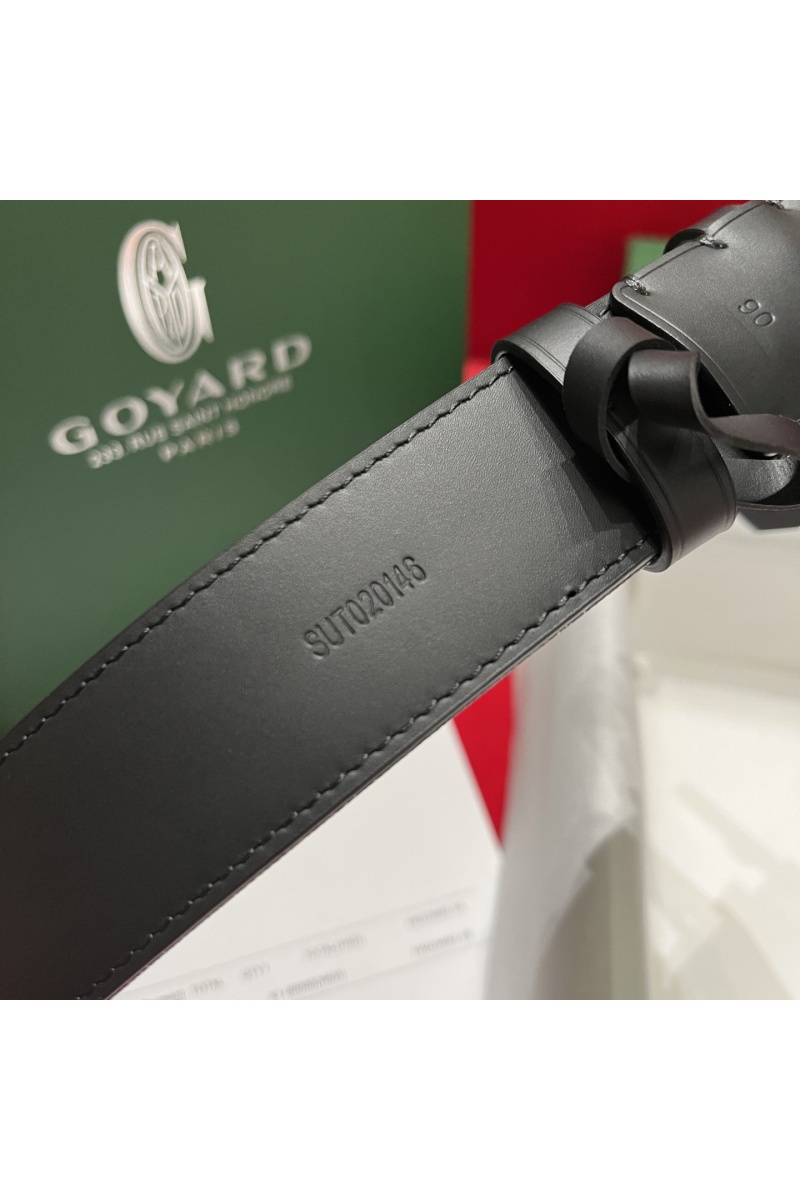 Designer Clothing Кожаный ремень Goyard Florida Goyardine premium