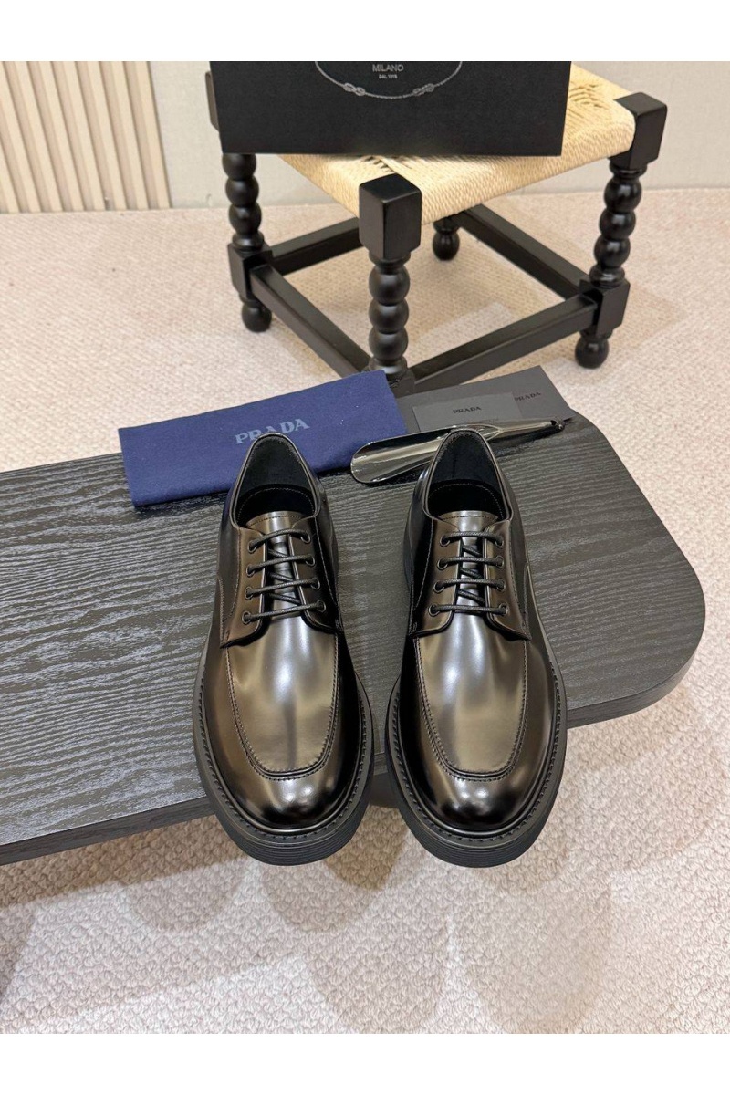 Prada Лакированные ботинки premium - Black