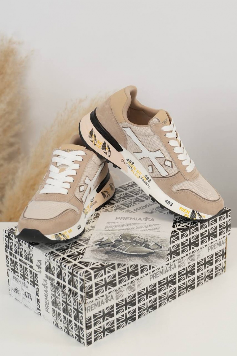 Premiata Комбинированные кроссовки Mick