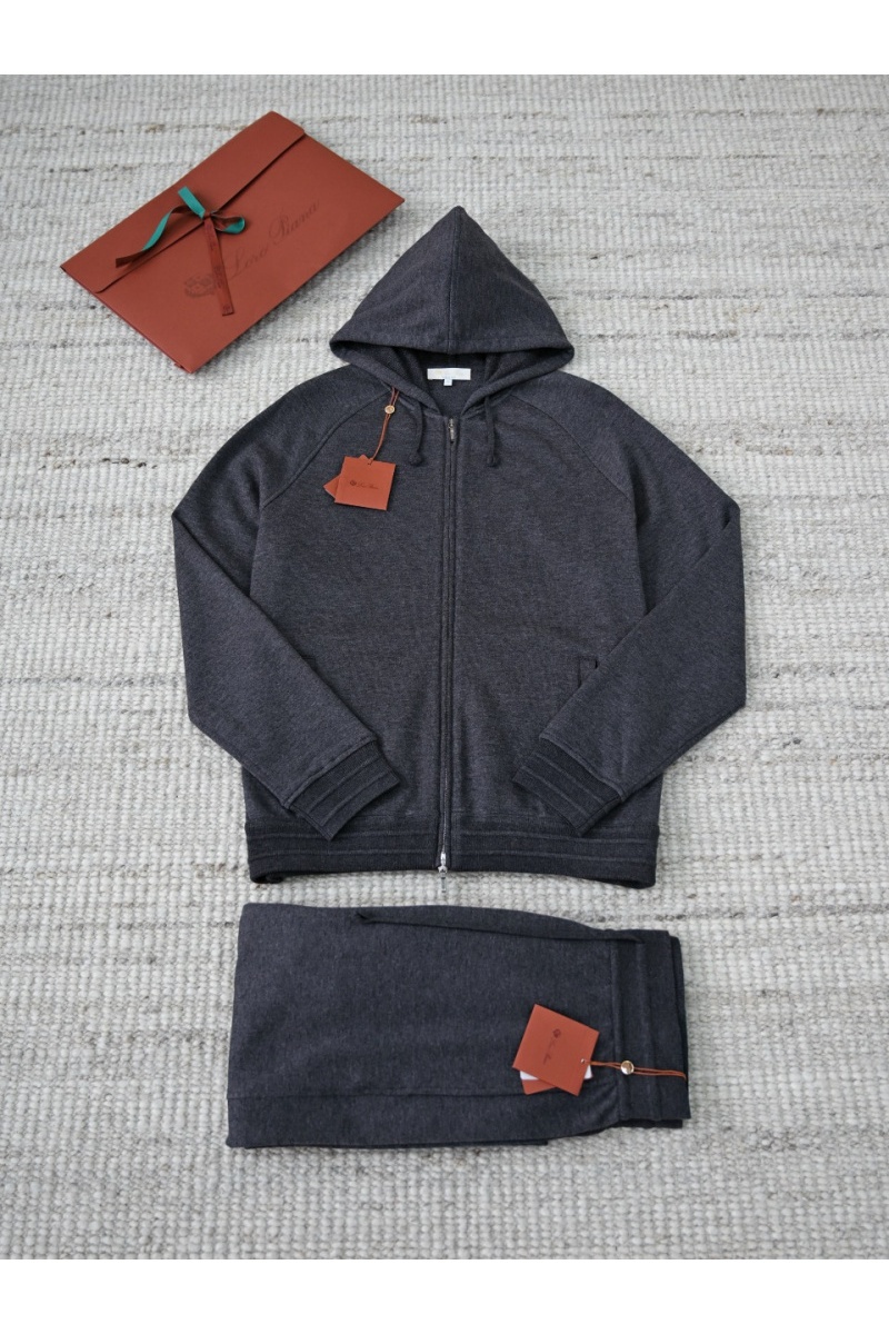 Loro Piana Серые спортивные штаны premium
