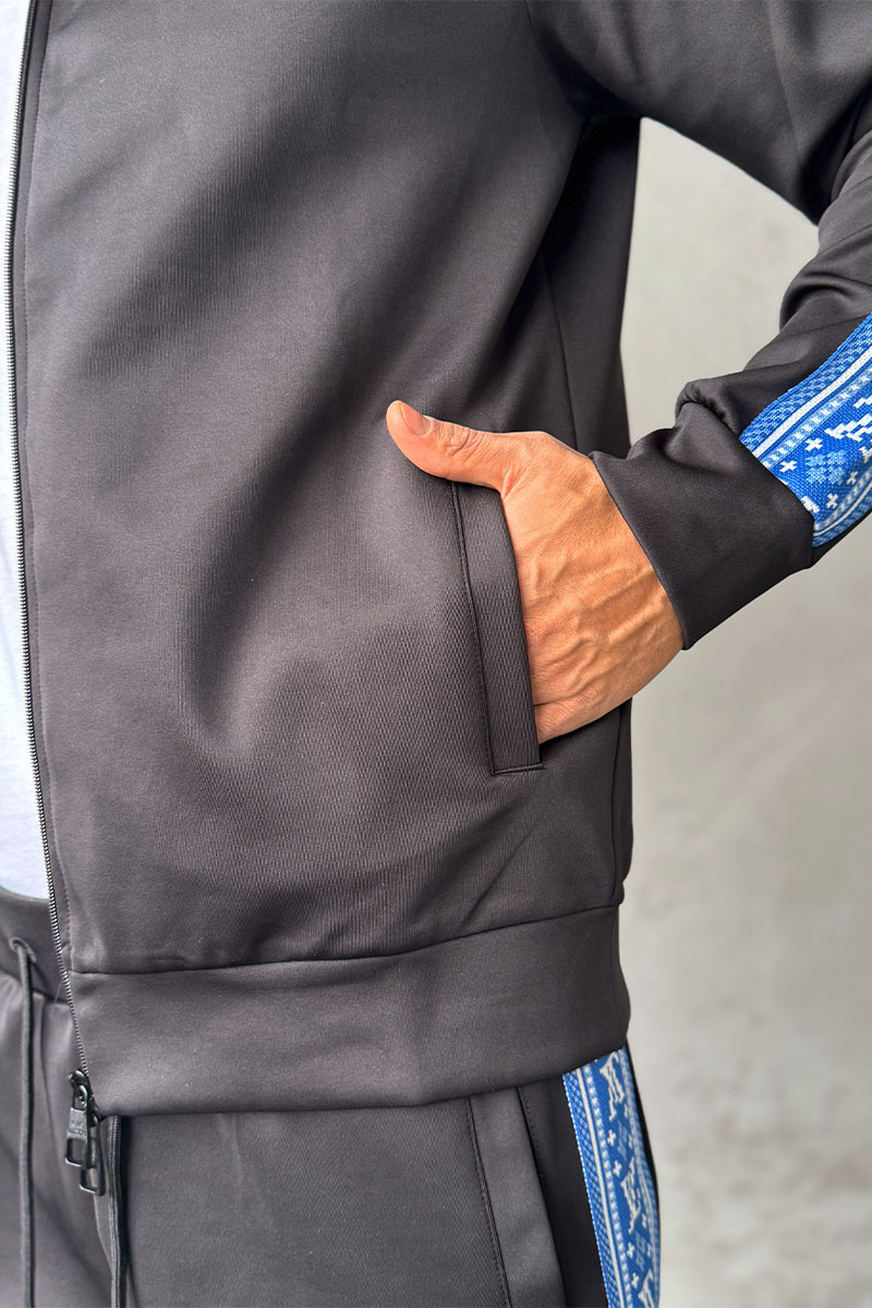 Lоuis Vuittоn Кофта на молнии Fair Isle Stripes 