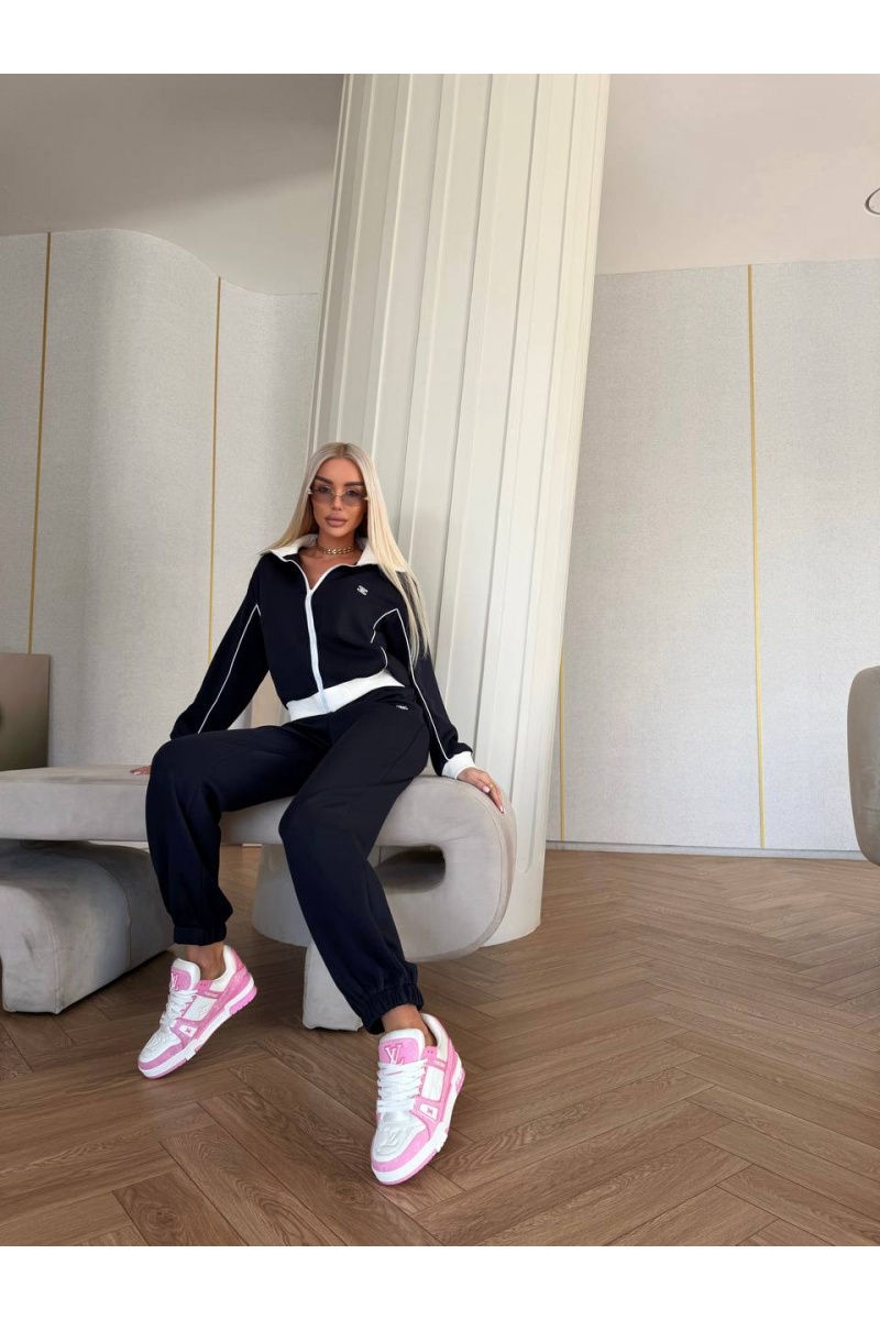 Celine Женский трикотажный костюм premium