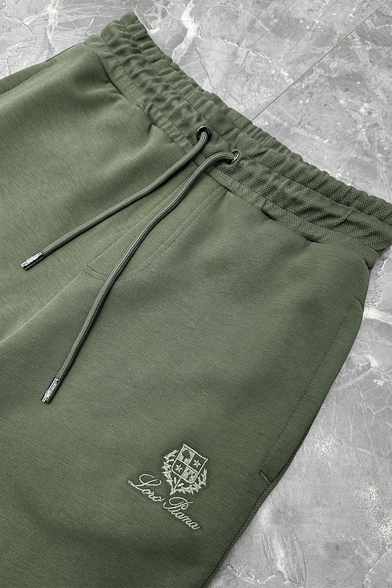 Loro Piana Спортивный костюм logo-embroidered - Green