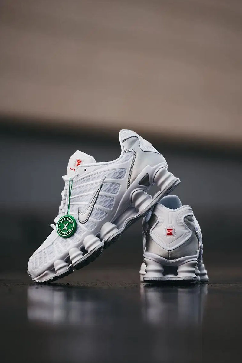 Nike Кроссовки Shox TL - White
