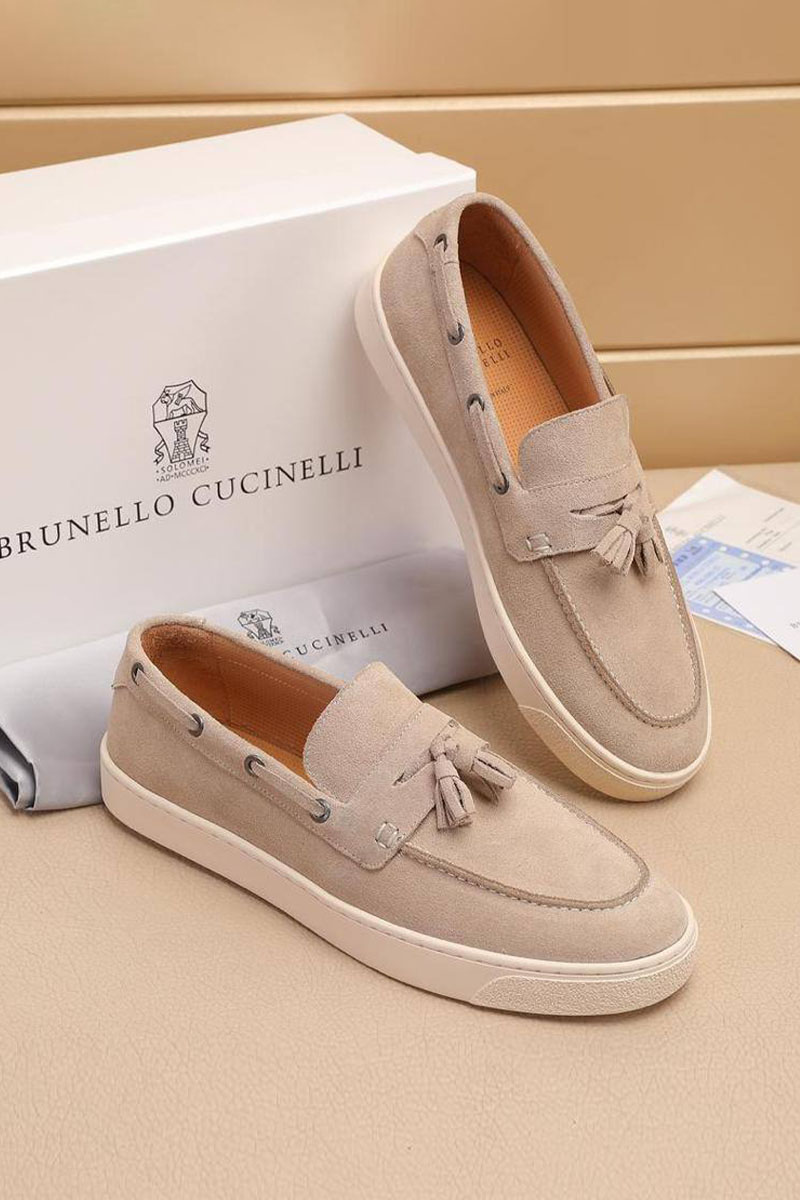 Brunеllо Сuсinеlli Мужские замшевые лоферы