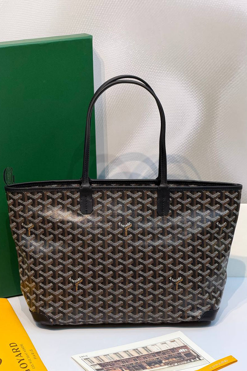Designer Clothing Кожаная сумка Goyard Artois premium 31x24x15 см