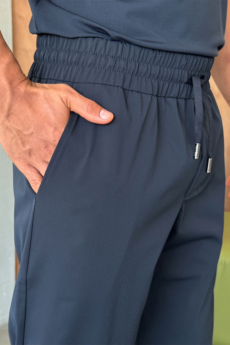 Prada Мужские штаны тёмно-синего цвета