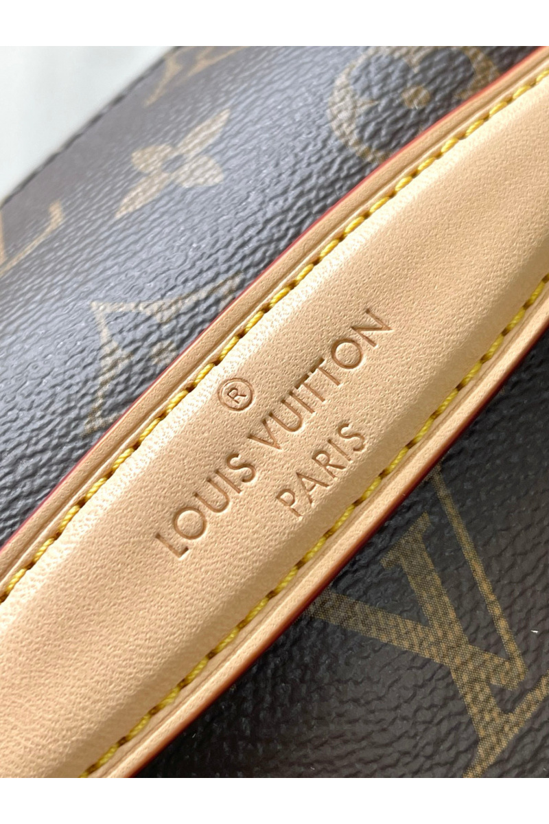 Lоuis Vuittоn Кожаная сумка на пояс Bumbag Monogram Premium 37x14x13 см