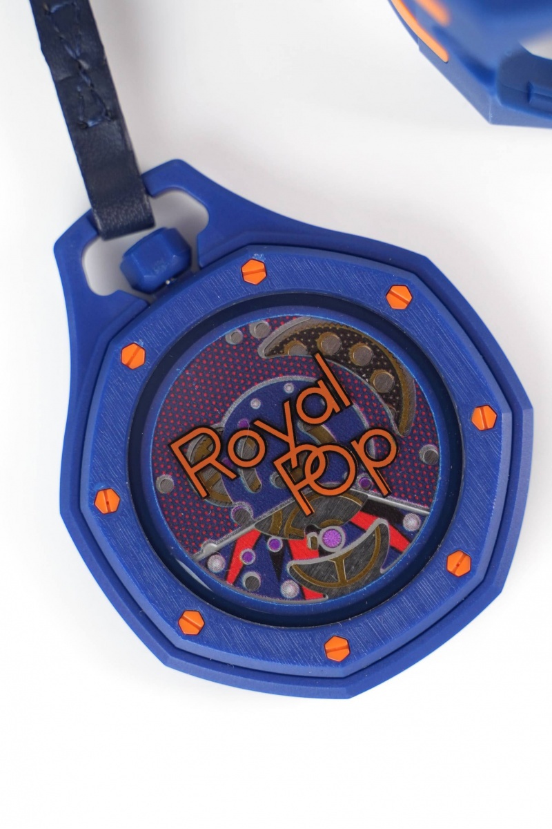 Designer Clothing Часы Audemars Piguet x Swatch "Royal Pop" Orenji Hachi premium