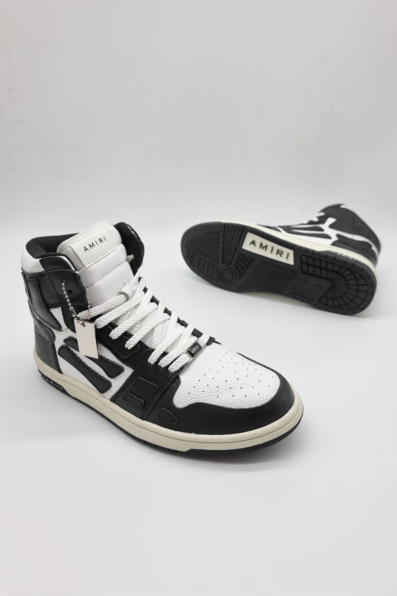 Amiri Кожаные кроссовки Skel high-top