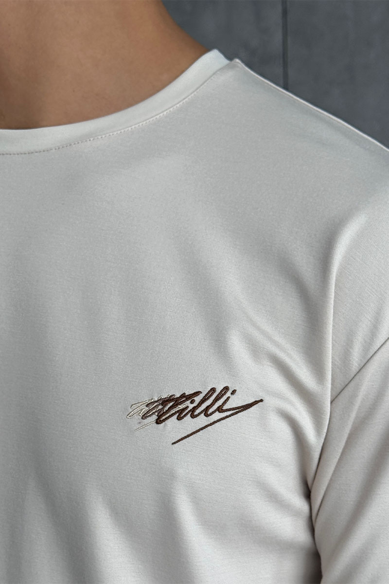 Zilli Мужская бежевая футболка 