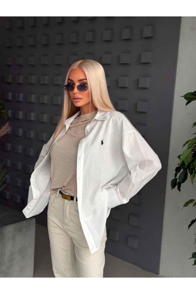 Polo Ralph Lauren Женская льняная рубашка premium