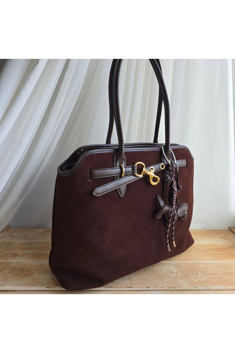 MIU MIU Замшевая сумка 43x29 см