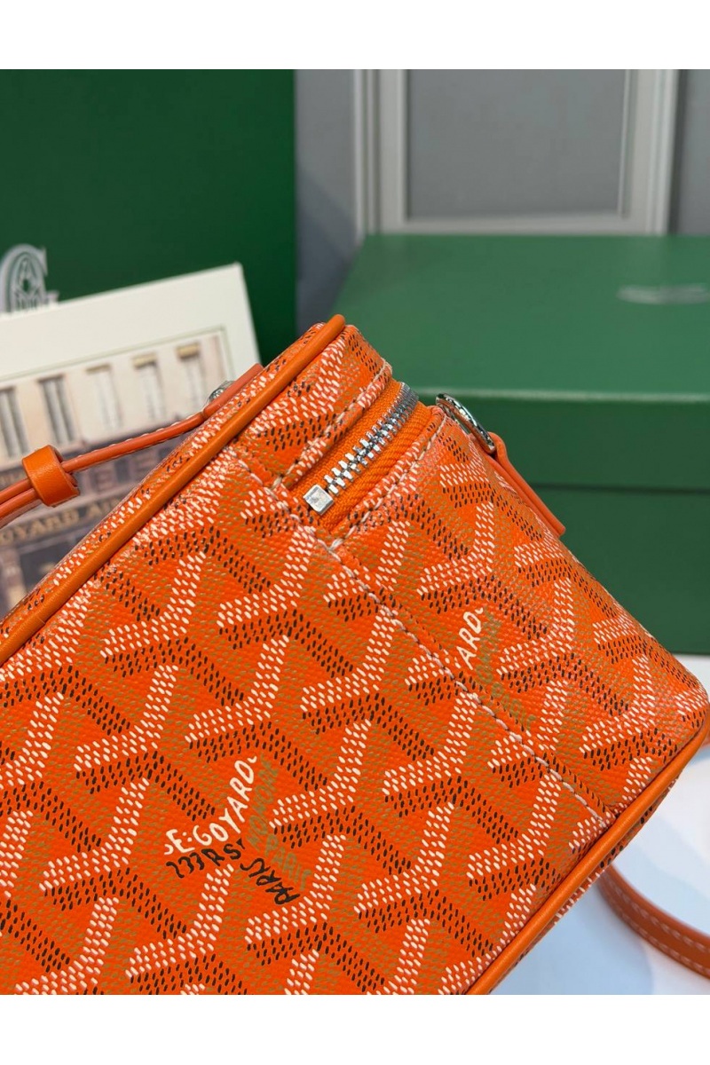 Designer Clothing Кожаная сумка Goyard Muse Mini Vanity ​premium 16,5x10,5x8 см