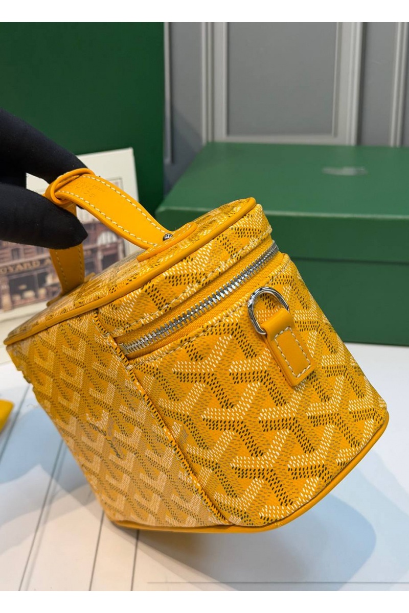 Designer Clothing Кожаная сумка Goyard Muse Mini Vanity ​premium 16,5x10,5x8 см