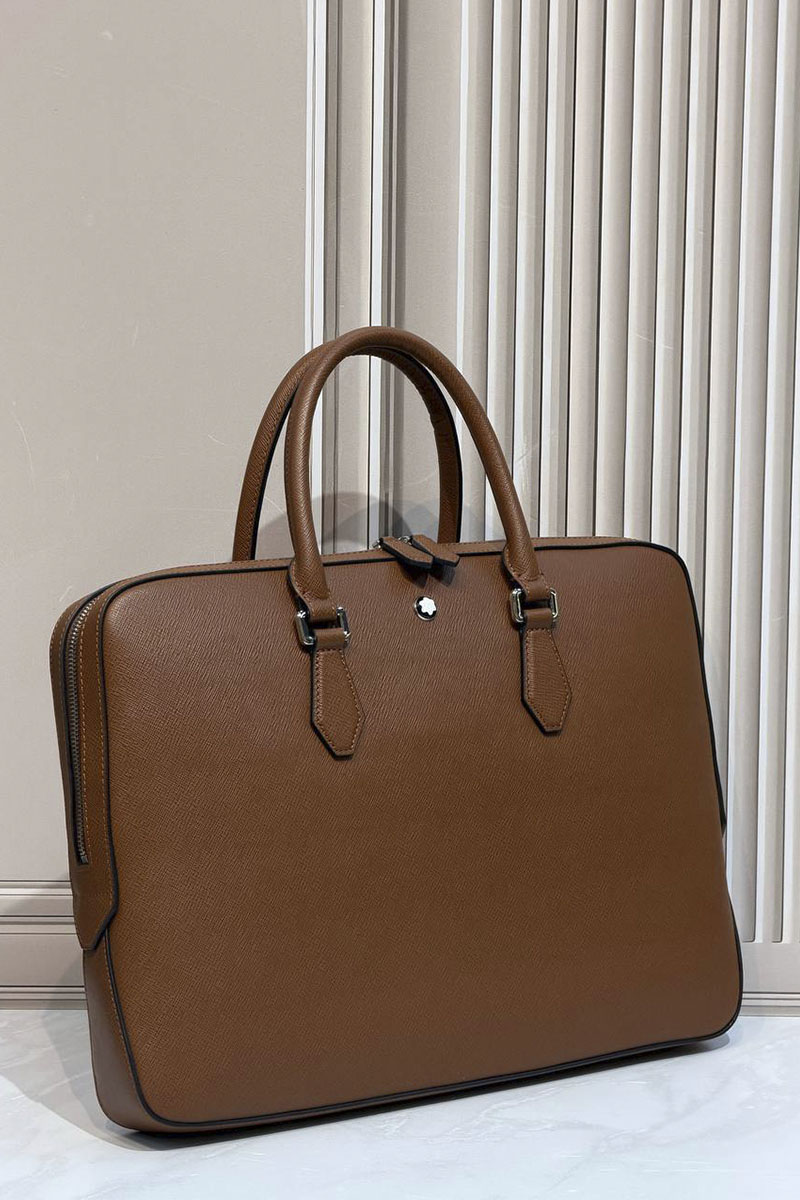 Montblanc Кожаный портфель Sartorial premium 39x28x5 см