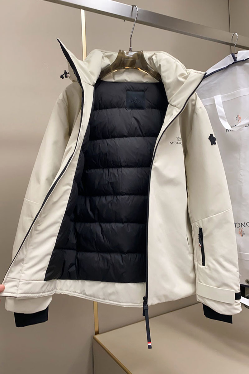 Moncler Пуховик Grenoble Gore-Tex - White Dove